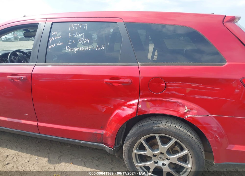 2018 DODGE JOURNEY GT VIN: 3C4PDCEG9JT171215