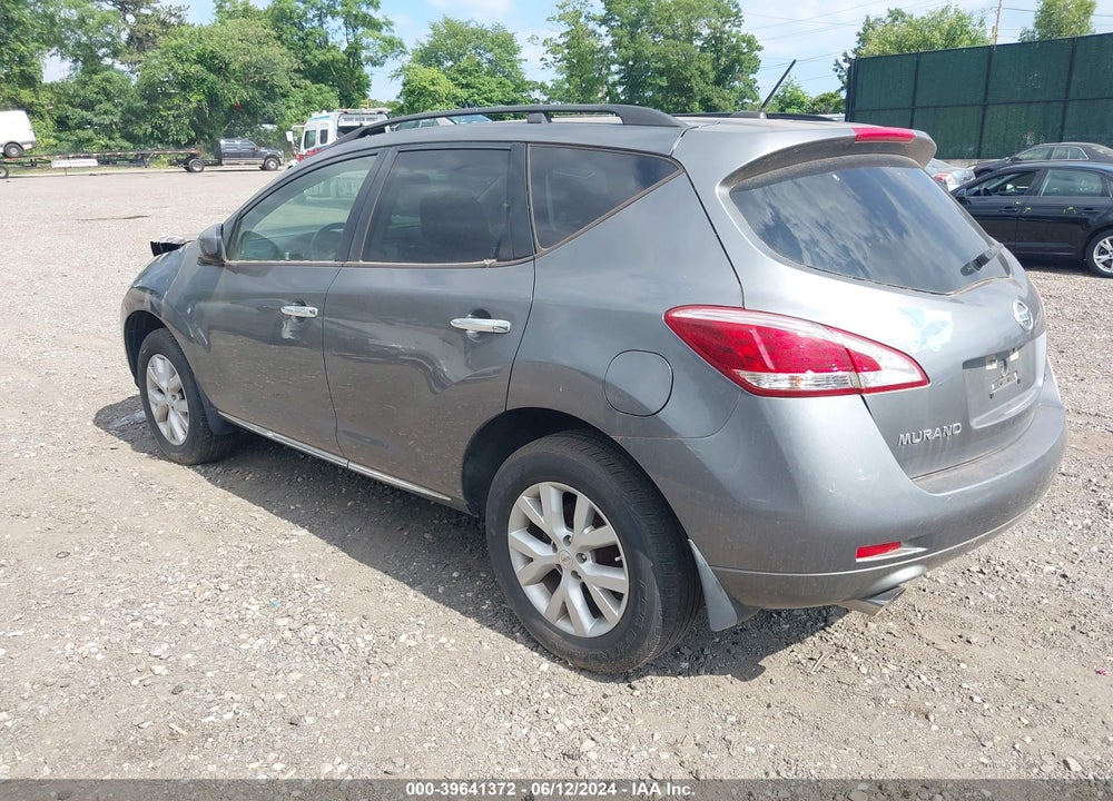 2014 NISSAN MURANO SL VIN: JN8AZ1MWXEW523792