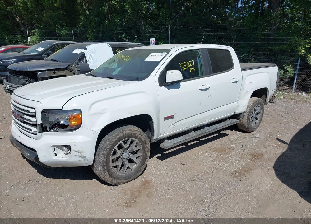 2019 GMC CANYON ALL TERRAIN W/LEATHER VIN: 1GTG6FEN5K1178391
