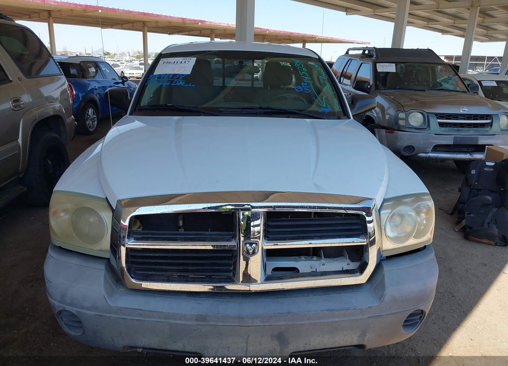 2005 DODGE DAKOTA SLT VIN: 1D7HE42K85S145234
