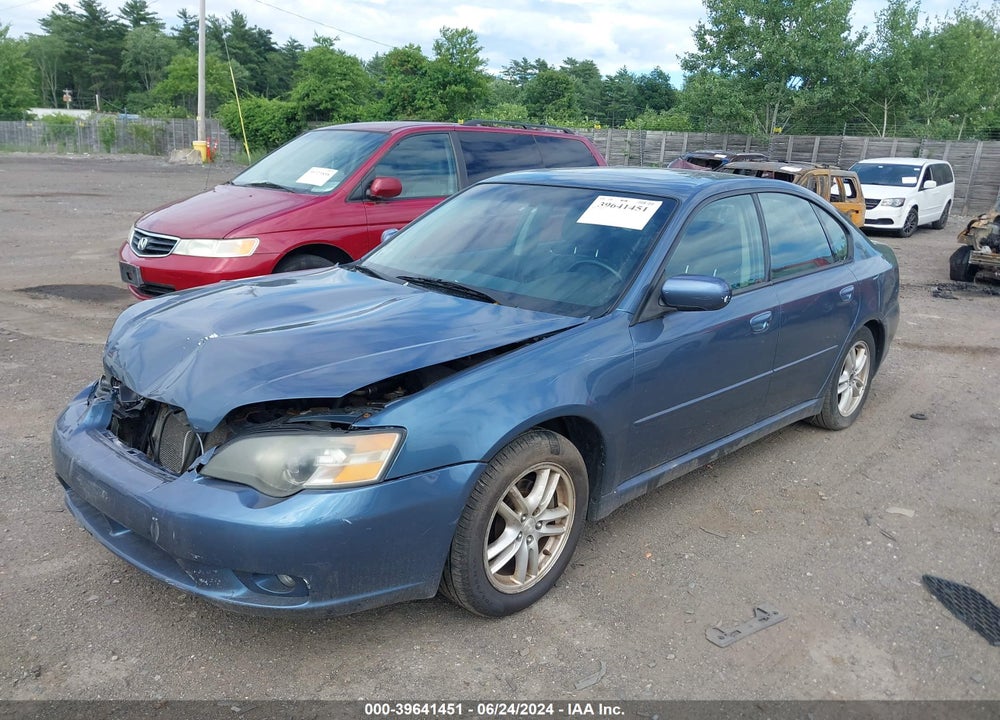 2005 SUBARU LEGACY 2.5I LIMITED VIN: 4S3BL626257227709