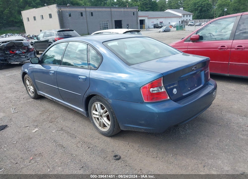 2005 SUBARU LEGACY 2.5I LIMITED VIN: 4S3BL626257227709