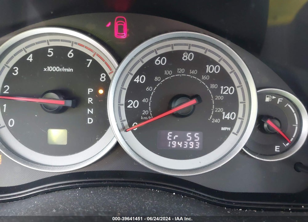 2005 SUBARU LEGACY 2.5I LIMITED VIN: 4S3BL626257227709