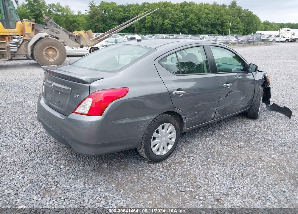 2019 NISSAN VERSA 1.6 SV VIN: 3N1CN7AP7KL858769