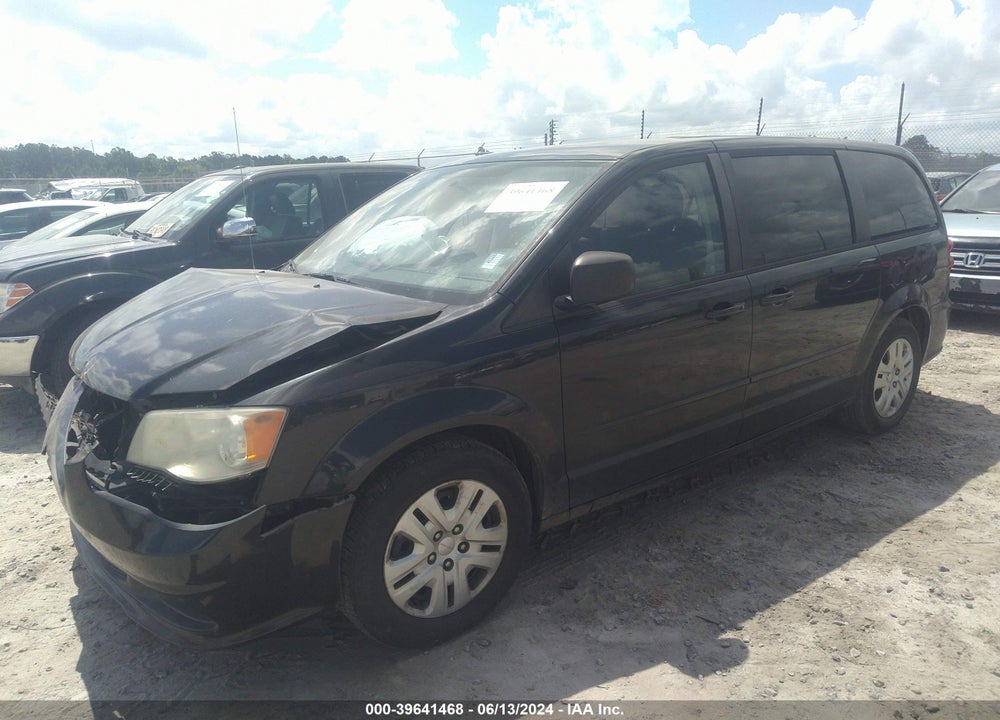 2014 DODGE GRAND CARAVAN SE VIN: 2C4RDGBG2ER180898