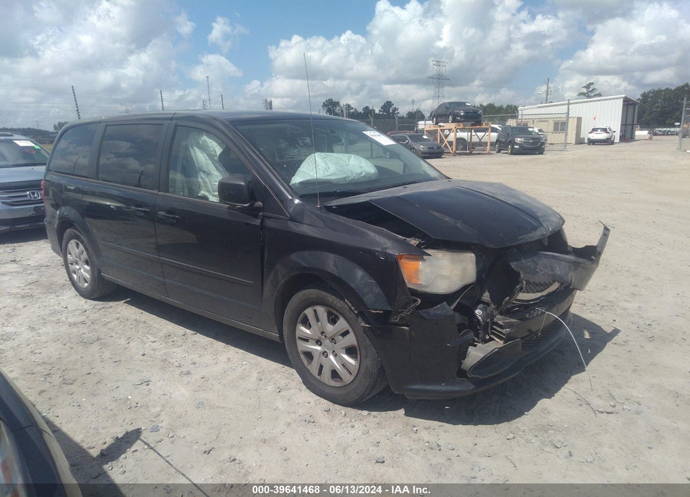 2014 DODGE GRAND CARAVAN SE VIN: 2C4RDGBG2ER180898