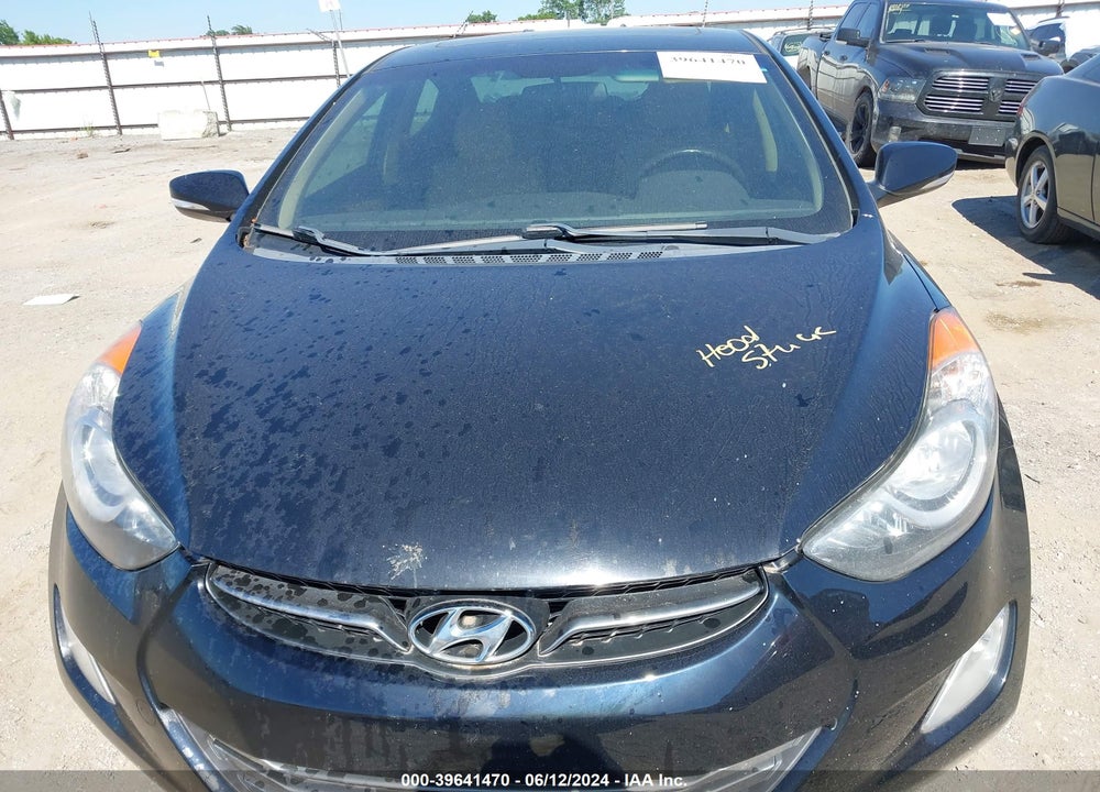 2012 HYUNDAI ELANTRA VIN: 5NPDH4AE4CH093849