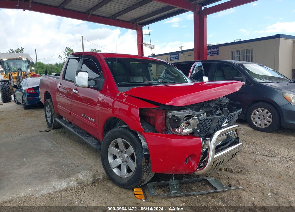 2005 NISSAN TITAN VIN: 1N6BA07A65N543882