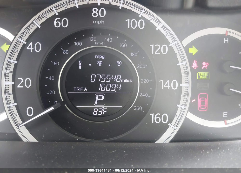 2015 HONDA ACCORD EX-L VIN: 1HGCR2F89FA017038