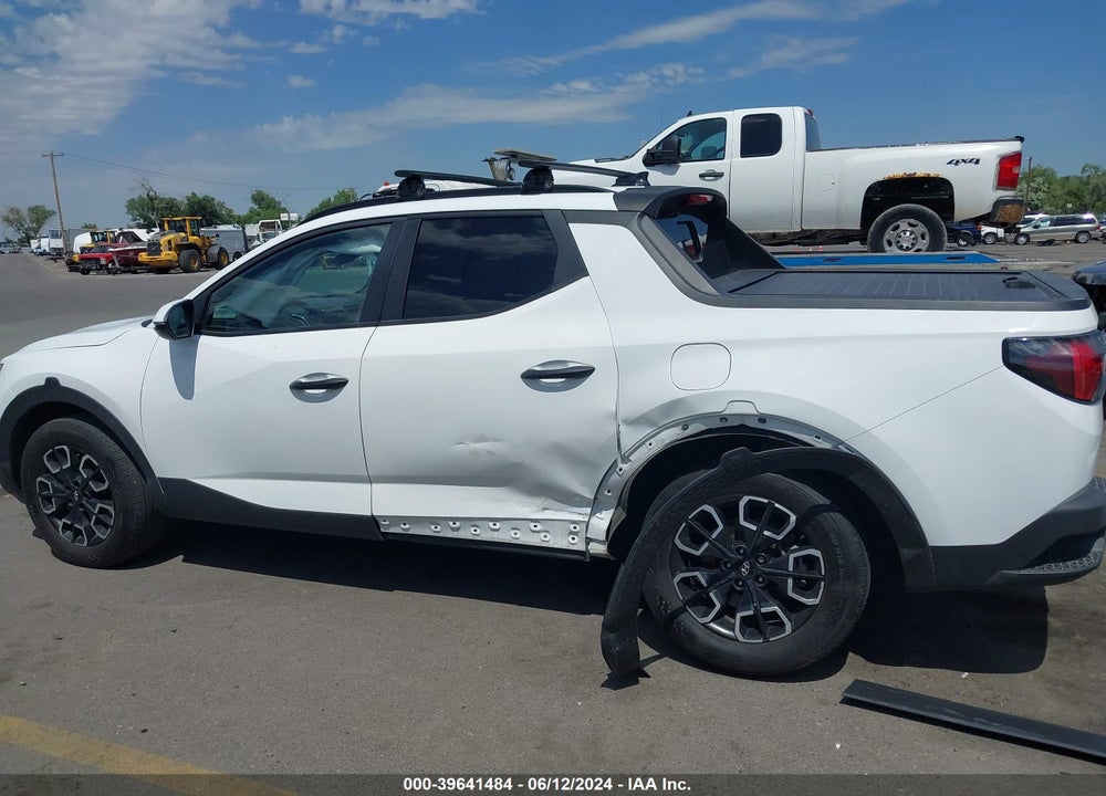 2022 HYUNDAI SANTA CRUZ SEL VIN: 5NTJCDAE2NH019853