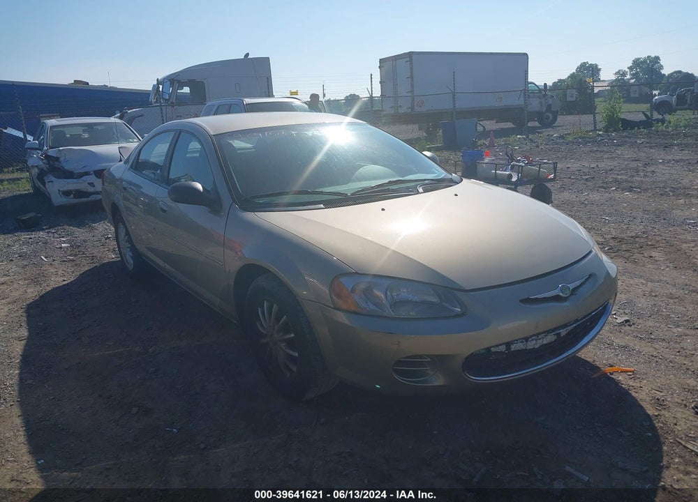 2003 CHRYSLER SEBRING LX VIN: 1C3EL46T53N534757