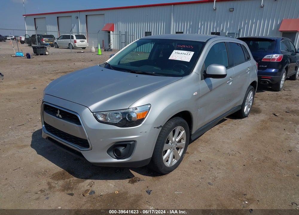 2015 MITSUBISHI OUTLANDER SPORT ES VIN: 4A4AP3AU2FE014036