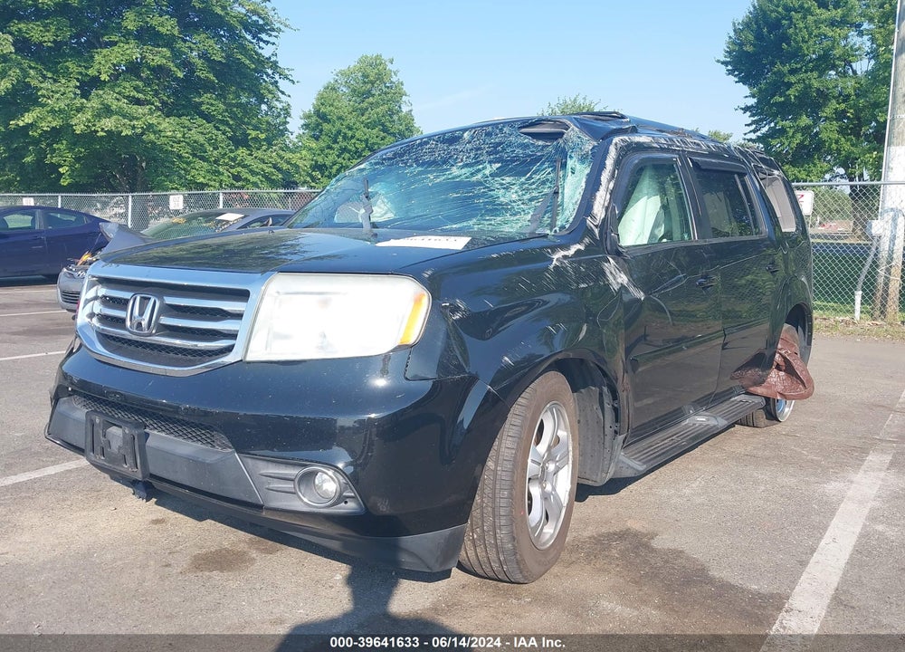 2012 HONDA PILOT EX-L VIN: 5FNYF4H50CB012423