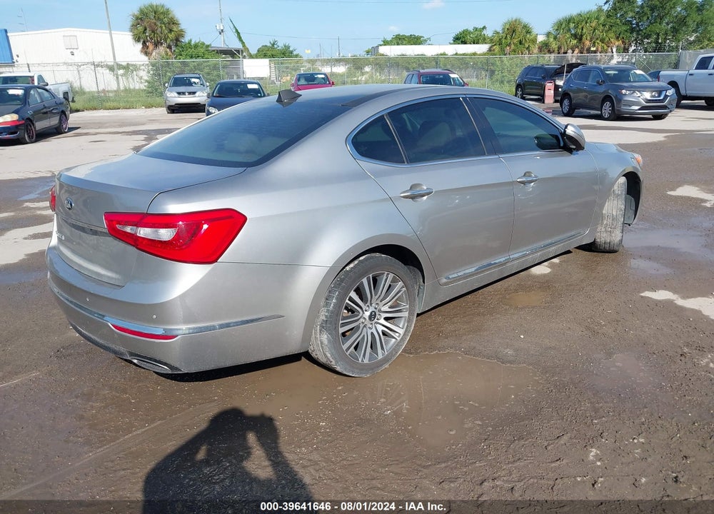 2015 KIA CADENZA PREMIUM VIN: KNALN4D75F5168495