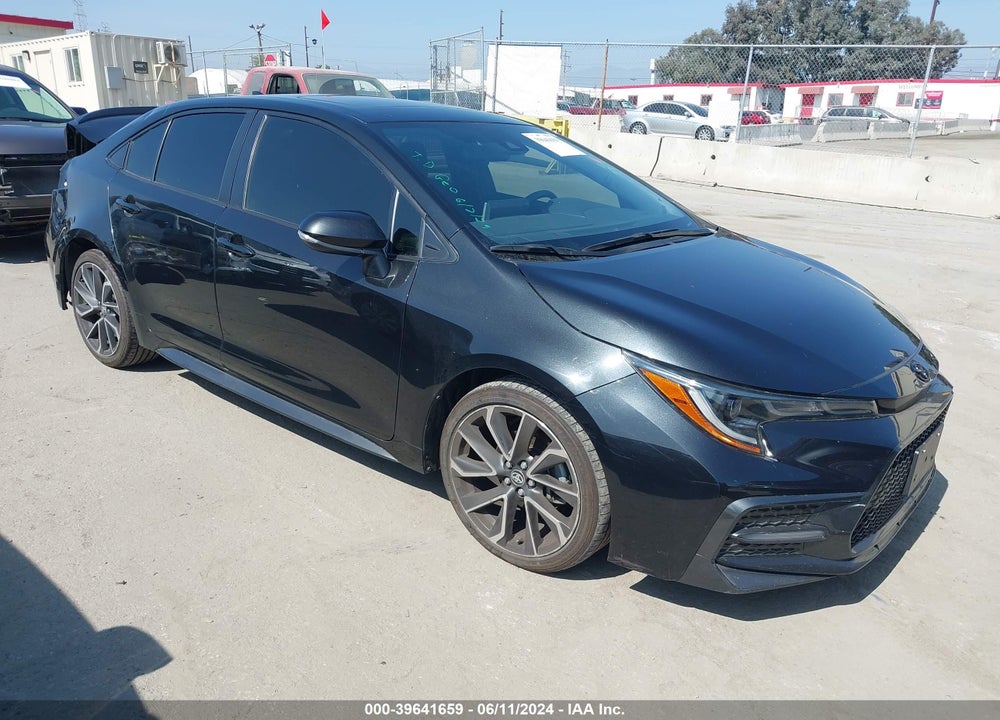 2021 TOYOTA COROLLA SE VIN: JTDP4MCE1MJ078207