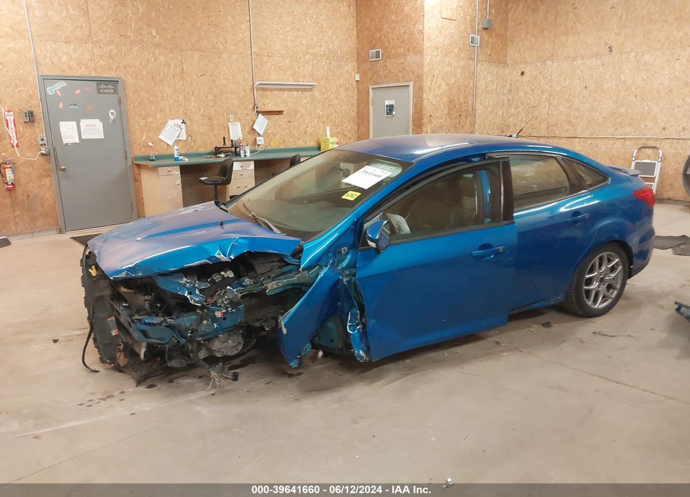 2015 FORD FOCUS SE VIN: 1FADP3F2XFL240046
