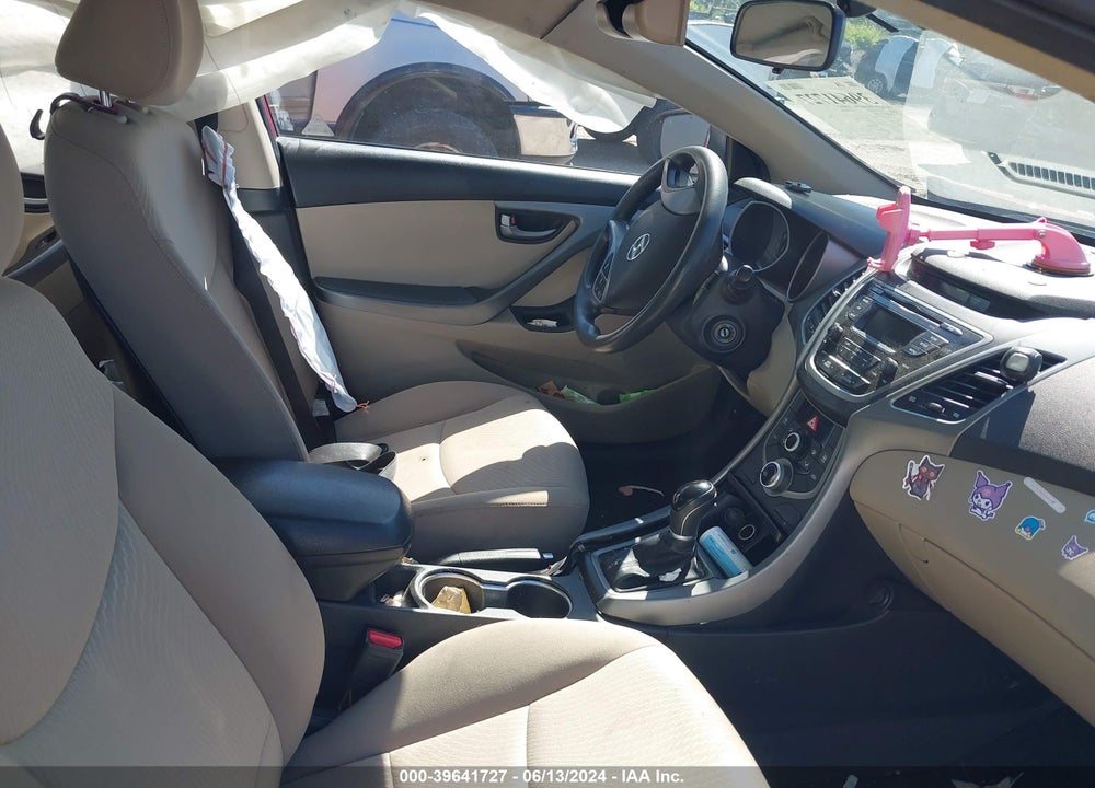 2016 HYUNDAI ELANTRA SE VIN: KMHDH4AE6GU584057