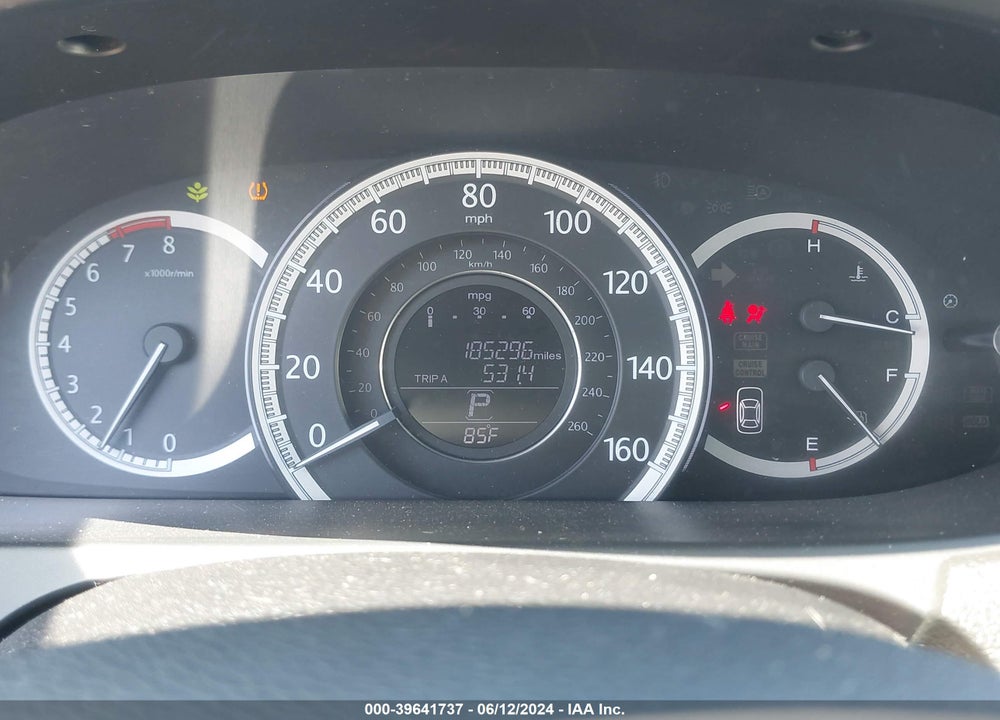 2013 HONDA ACCORD EX-L VIN: 1HGCR2F87DA026558