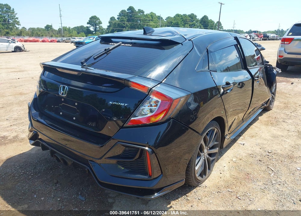 2021 HONDA CIVIC SPORT VIN: SHHFK7H40MU417905