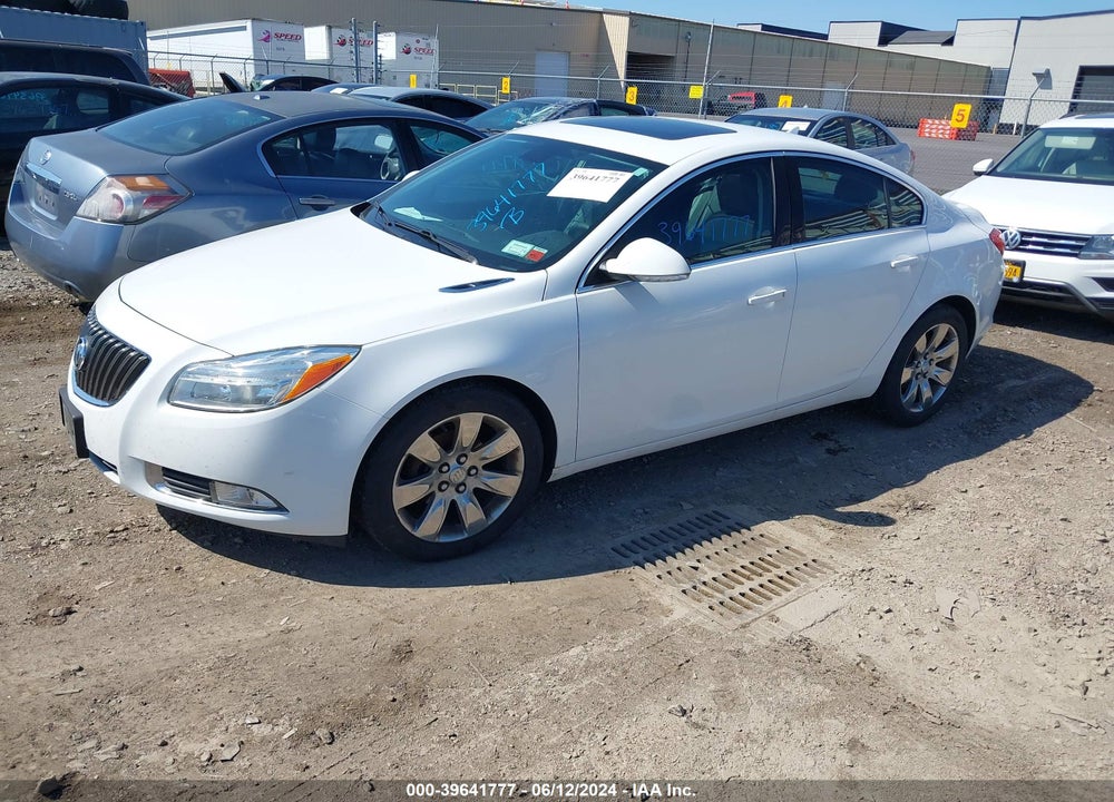 2012 BUICK REGAL VIN: 2G4GR5EKXC9117926