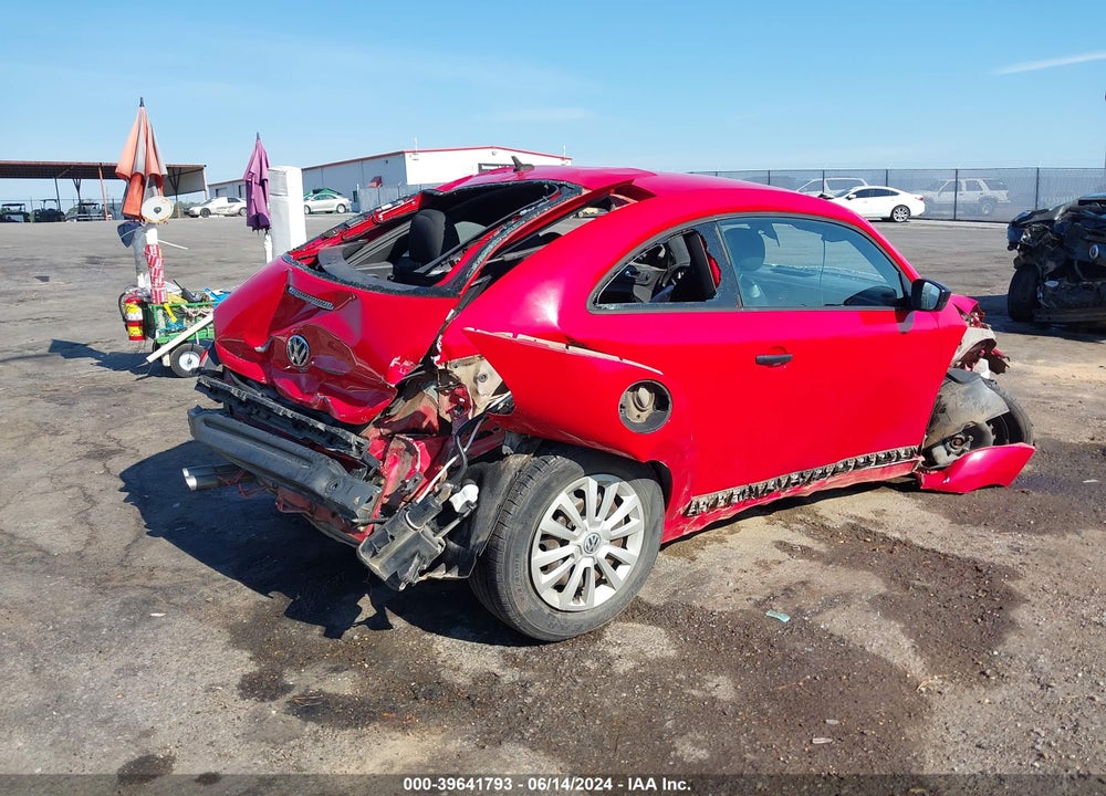 2013 VOLKSWAGEN BEETLE 2.5L ENTRY VIN: 3VWFP7AT1DM644677