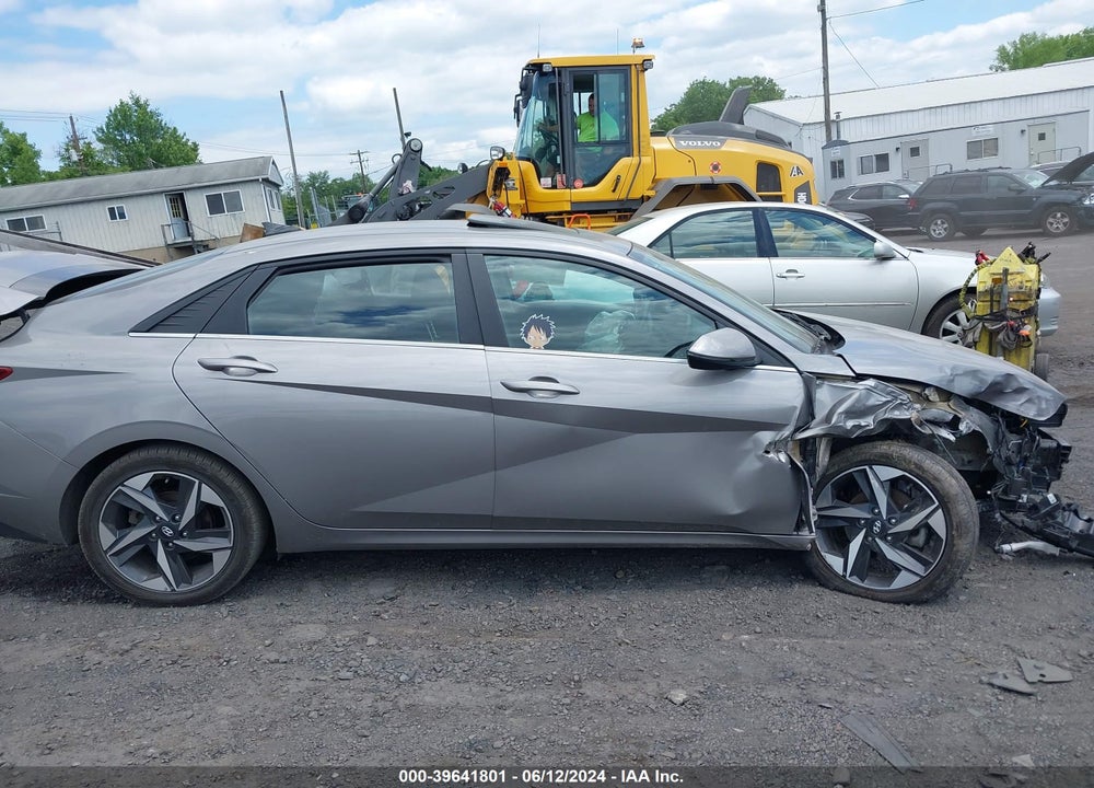 2021 HYUNDAI ELANTRA LIMITED VIN: KMHLP4AG8MU157653