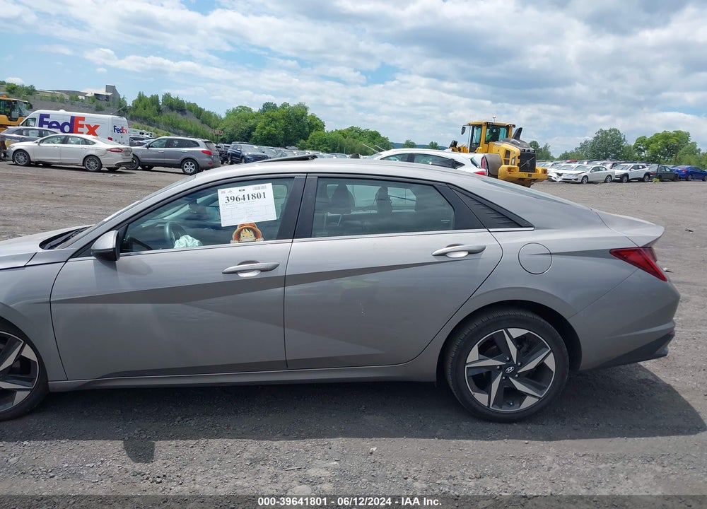 2021 HYUNDAI ELANTRA LIMITED VIN: KMHLP4AG8MU157653