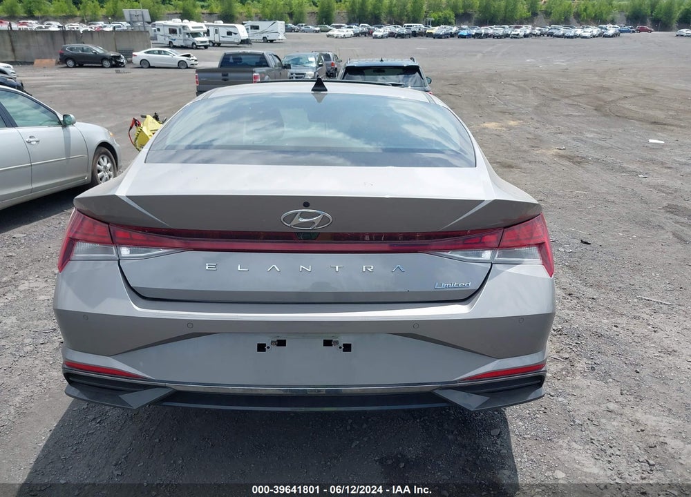 2021 HYUNDAI ELANTRA LIMITED VIN: KMHLP4AG8MU157653