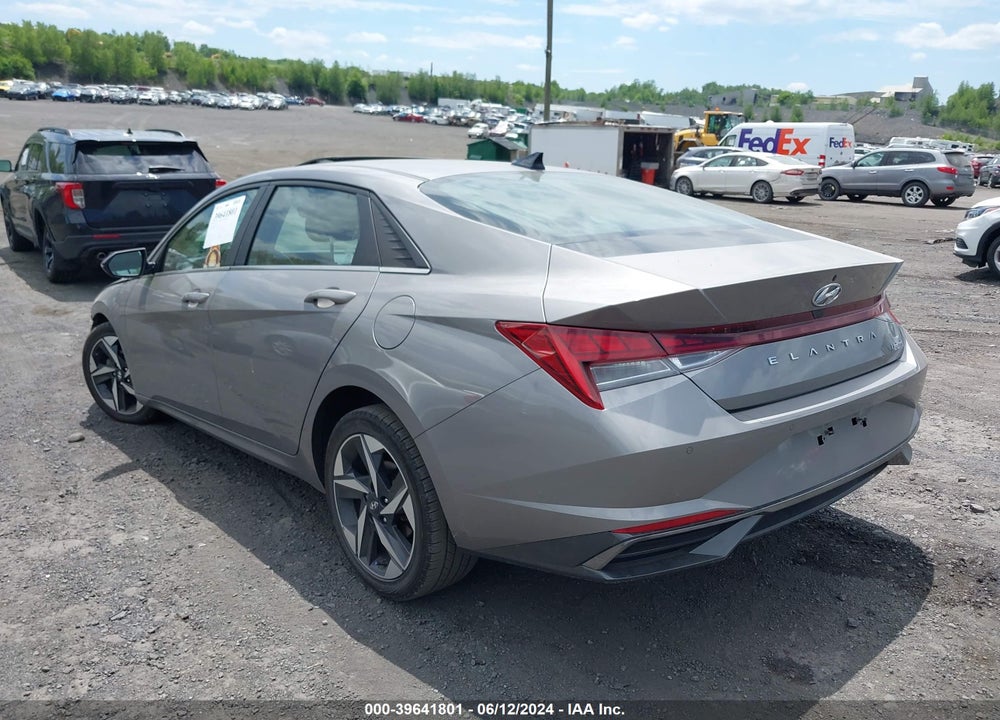 2021 HYUNDAI ELANTRA LIMITED VIN: KMHLP4AG8MU157653