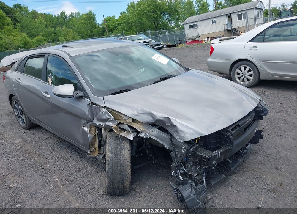 2021 HYUNDAI ELANTRA LIMITED VIN: KMHLP4AG8MU157653