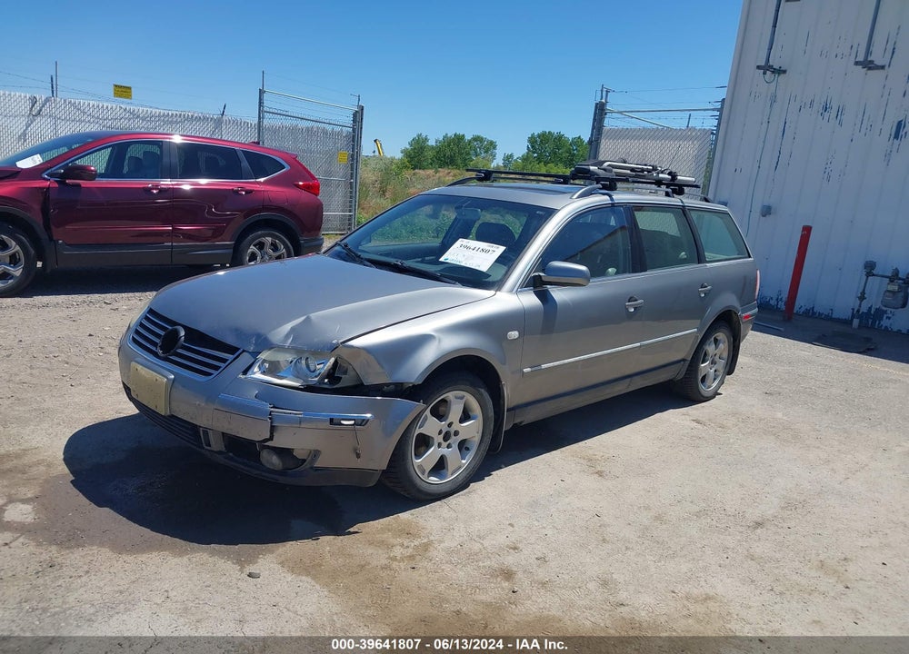 2004 VOLKSWAGEN PASSAT GLX VIN: WVWYH63B44E134952