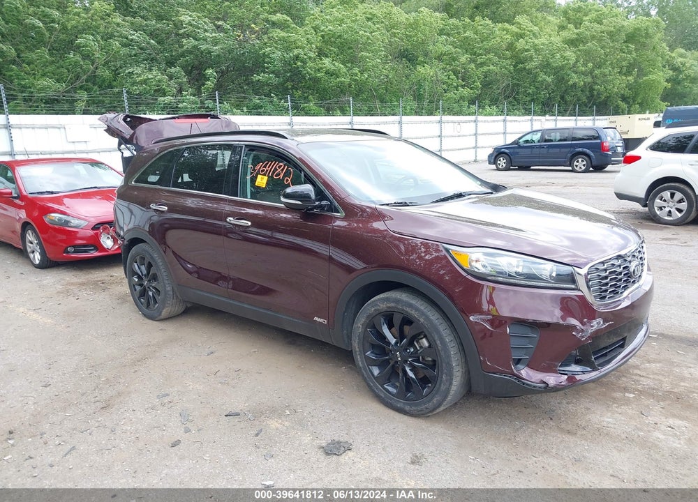 2020 KIA SORENTO 3.3L S VIN: 5XYPGDA51LG696944