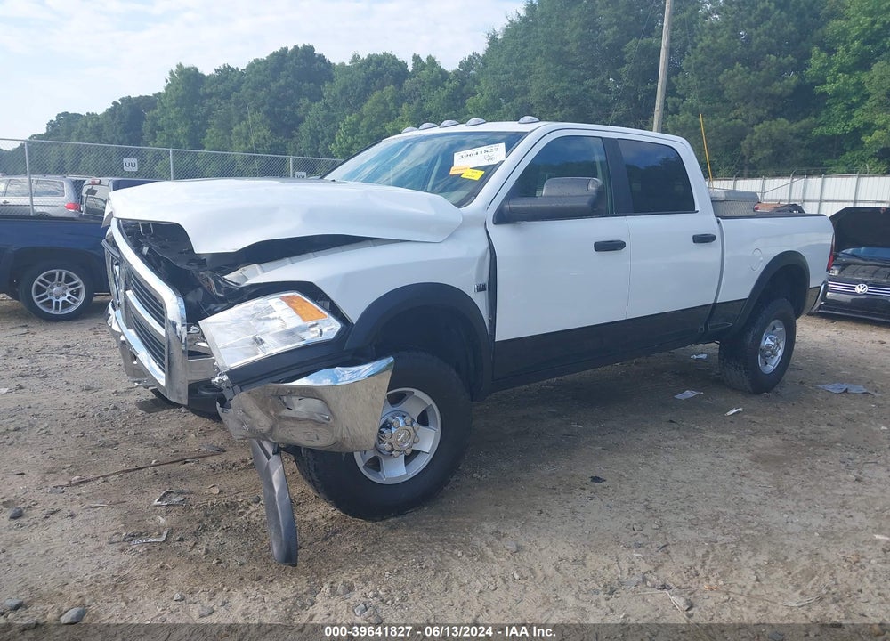 2012 RAM 2500 POWER WAGON VIN: 3C6TD5ET1CG315284