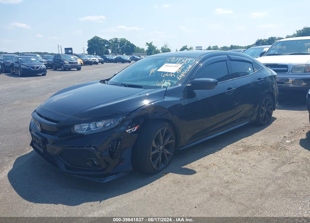 2018 HONDA CIVIC SPORT VIN: SHHFK7H45JU421833