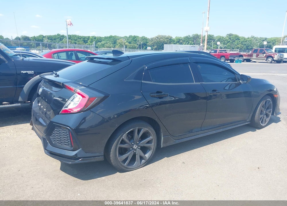 2018 HONDA CIVIC SPORT VIN: SHHFK7H45JU421833