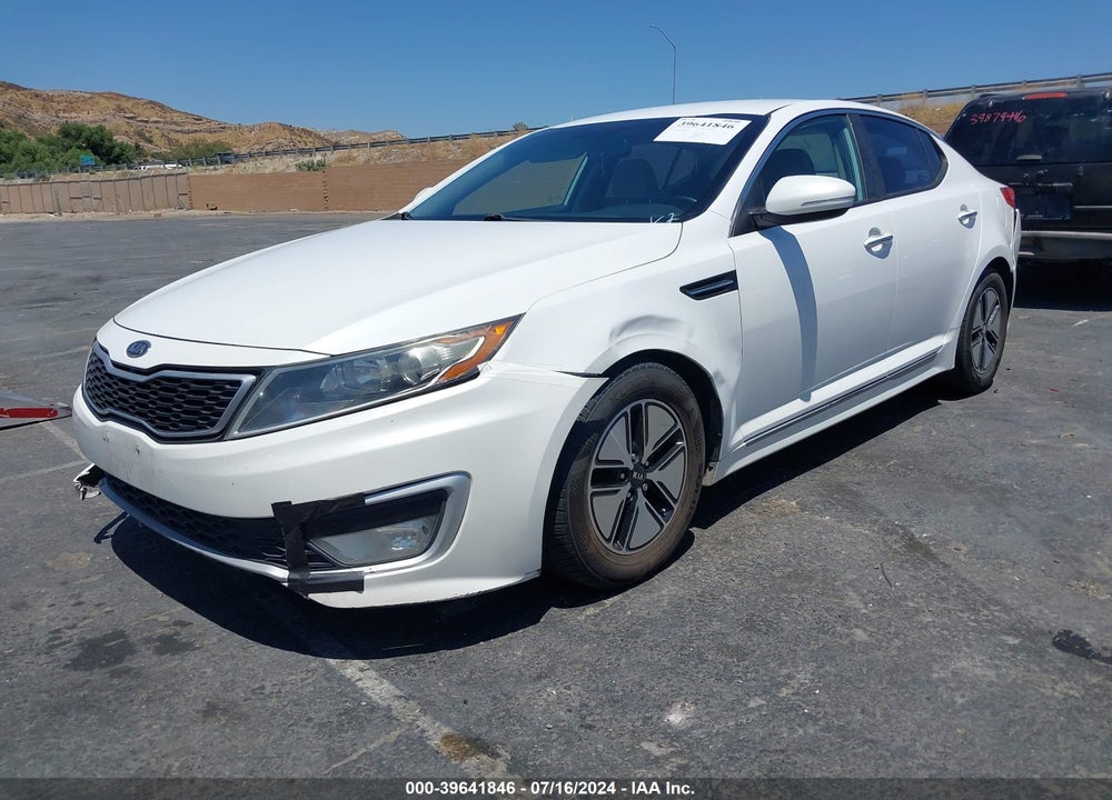 2011 KIA OPTIMA HYBRID EX VIN: KNAGM4AD5B5006536
