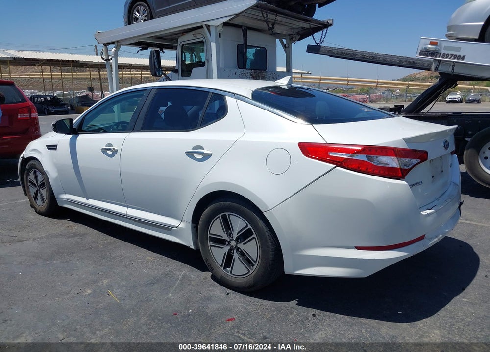 2011 KIA OPTIMA HYBRID EX VIN: KNAGM4AD5B5006536