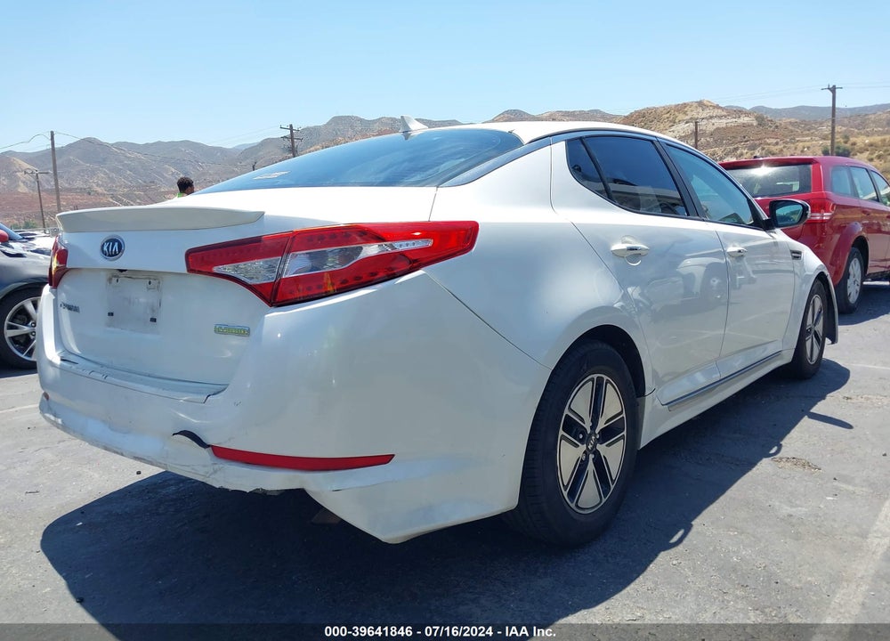 2011 KIA OPTIMA HYBRID EX VIN: KNAGM4AD5B5006536