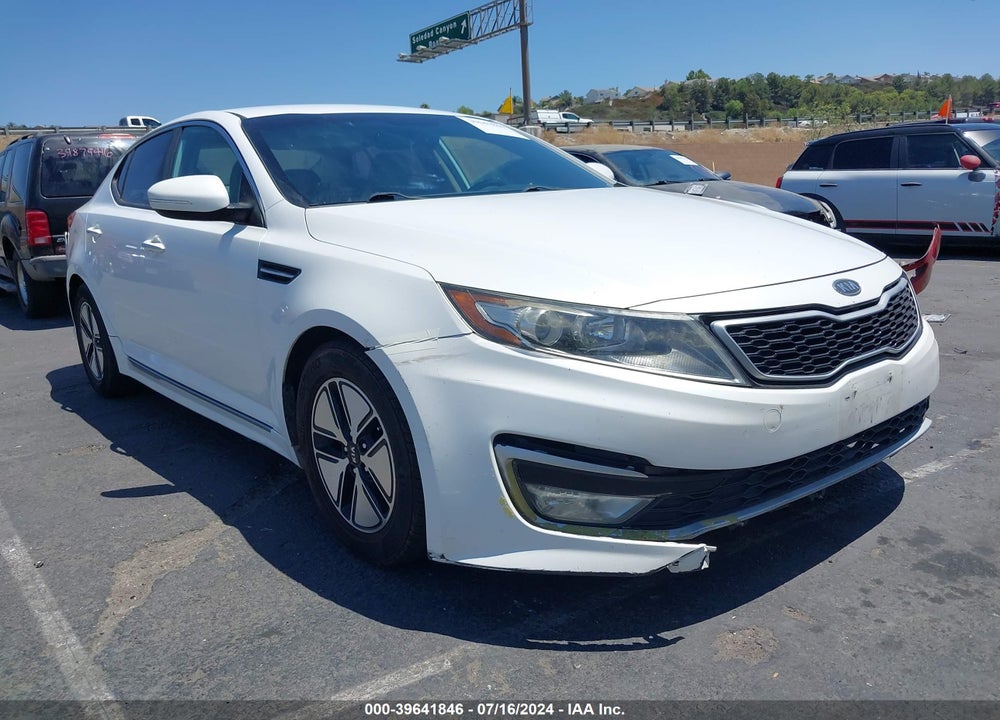 2011 KIA OPTIMA HYBRID EX VIN: KNAGM4AD5B5006536