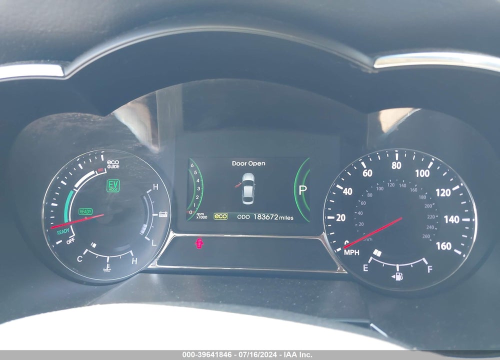 2011 KIA OPTIMA HYBRID EX VIN: KNAGM4AD5B5006536