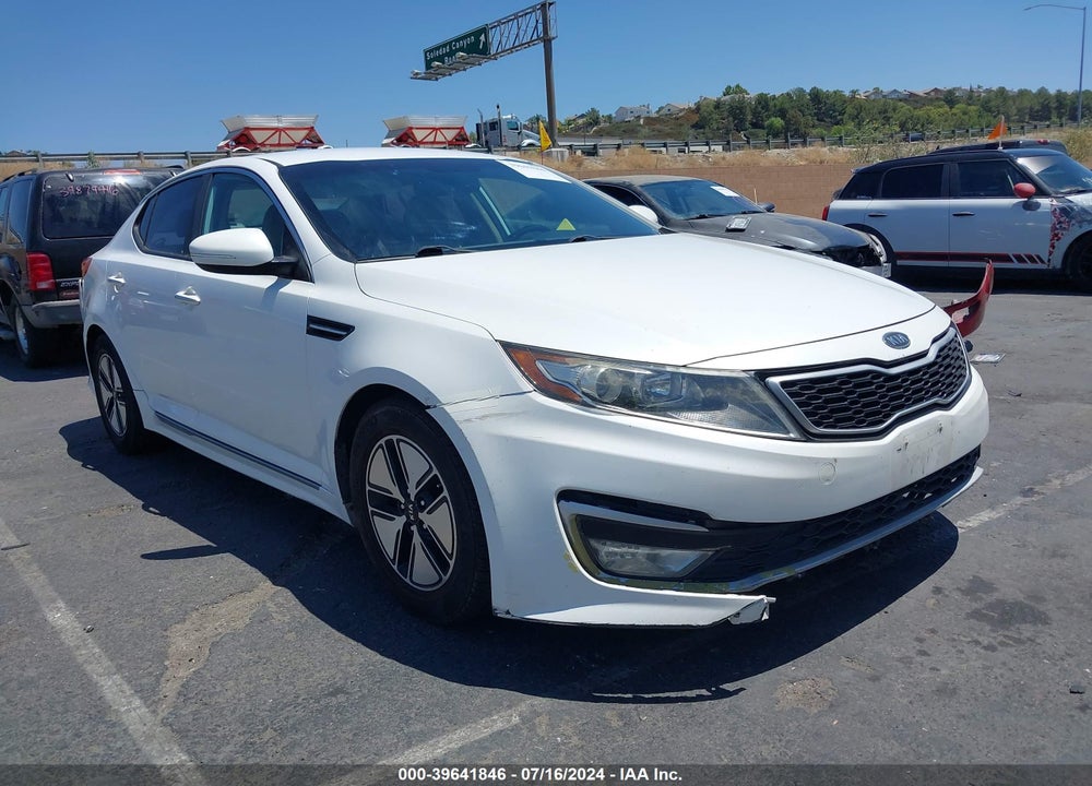 2011 KIA OPTIMA HYBRID EX VIN: KNAGM4AD5B5006536