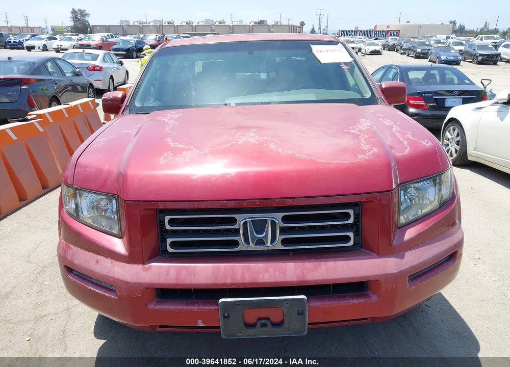 2006 HONDA RIDGELINE RTL VIN: 2HJYK16526H517967