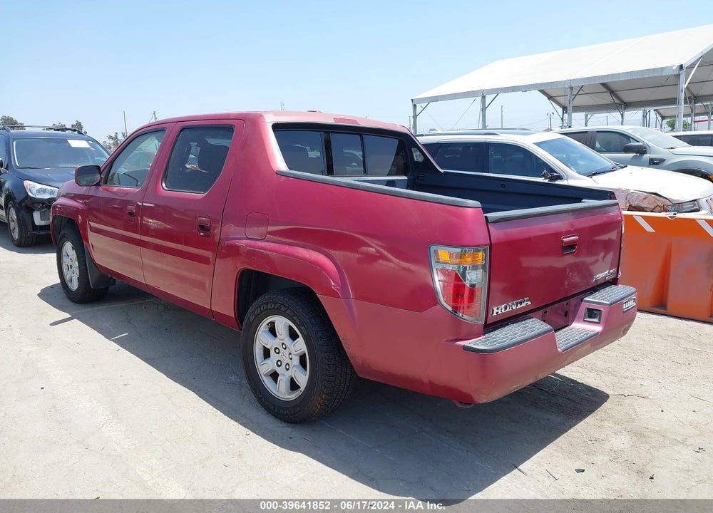 2006 HONDA RIDGELINE RTL VIN: 2HJYK16526H517967