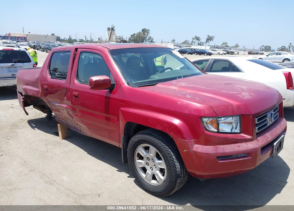 2006 HONDA RIDGELINE RTL VIN: 2HJYK16526H517967
