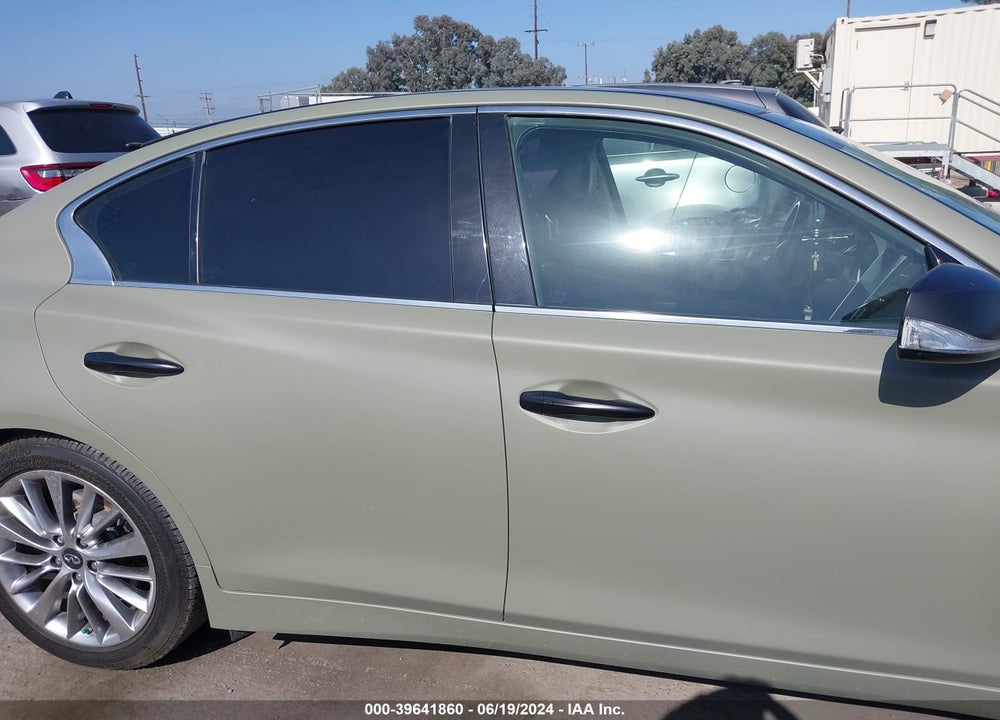 2018 INFINITI Q50 3.0T LUXE VIN: JN1EV7AP8JM355748