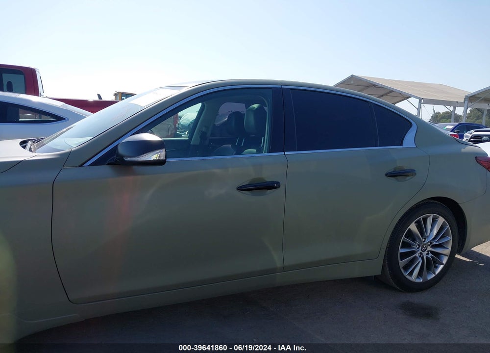 2018 INFINITI Q50 3.0T LUXE VIN: JN1EV7AP8JM355748