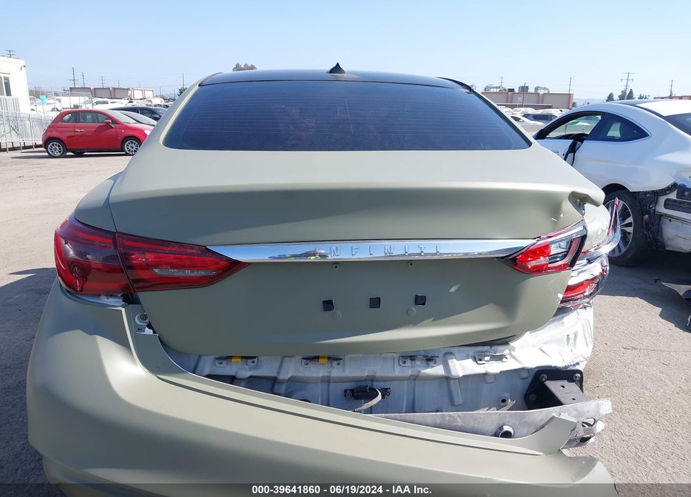 2018 INFINITI Q50 3.0T LUXE VIN: JN1EV7AP8JM355748