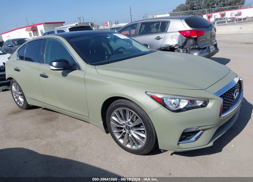 2018 INFINITI Q50 3.0T LUXE VIN: JN1EV7AP8JM355748