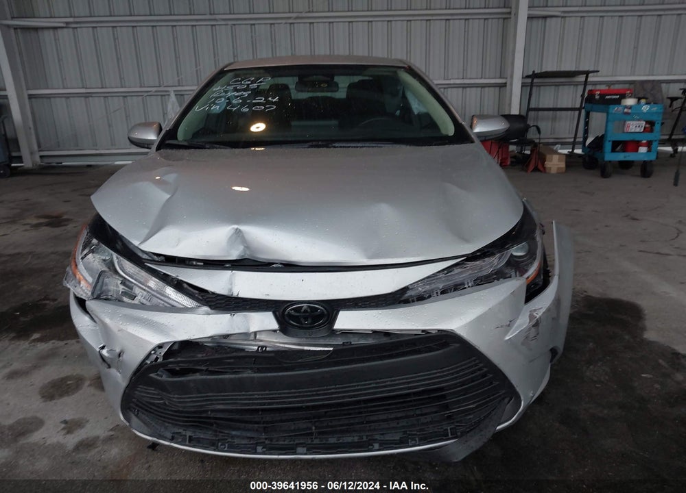 2024 TOYOTA COROLLA LE VIN: 5YFB4MDE1RP104607