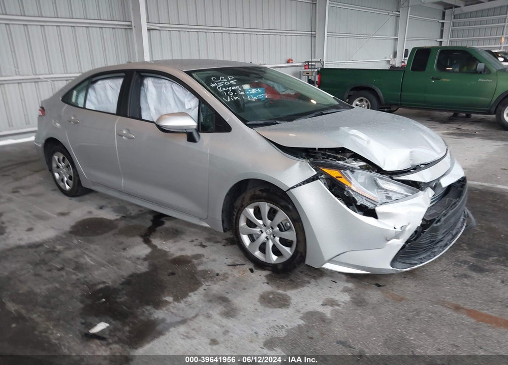 2024 TOYOTA COROLLA LE VIN: 5YFB4MDE1RP104607